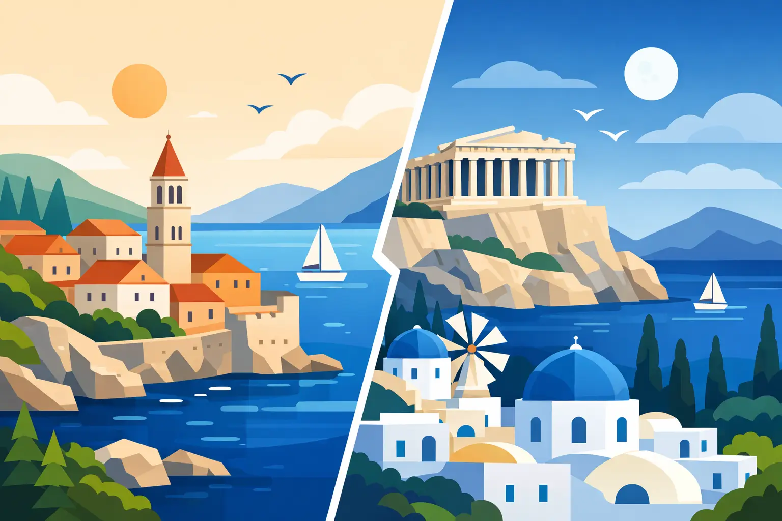 Croatia vs Greece Vacation: Which Fits Best?